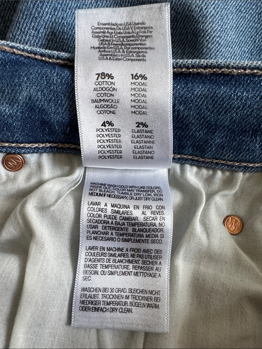 MOTHER The Rascal Ankle Fray Jeans - Picture 5 of 6